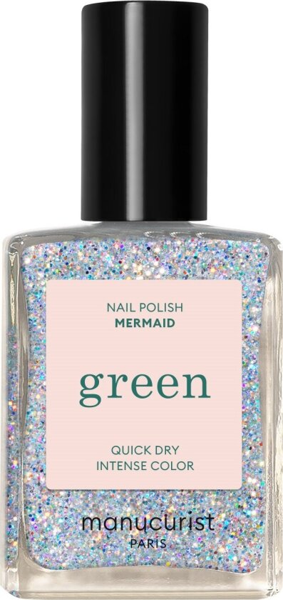 Green Nail Polish Mermaid