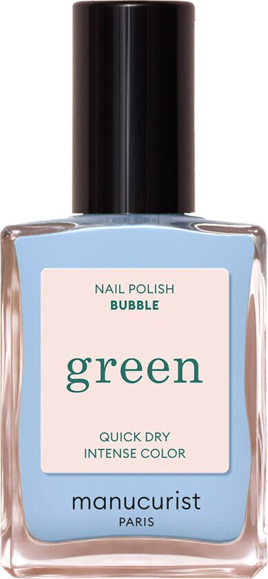 Green Nail Polish Bubble