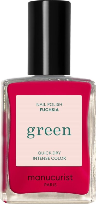 Green Nail Polish Fuchsia