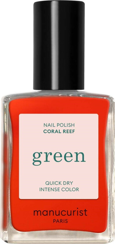 Green Nail Polish Coral Reef