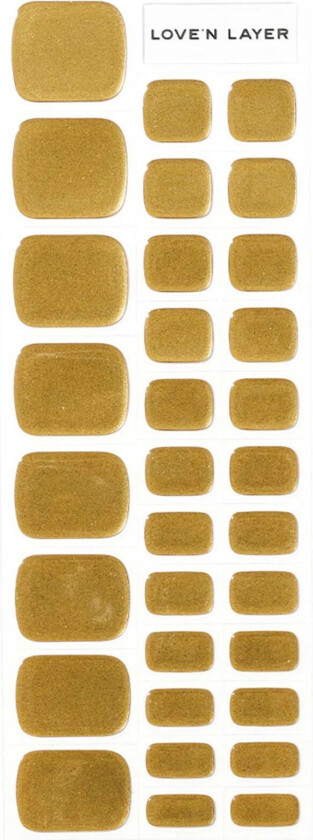 Bilde av Metallic Toe Shiny Gold