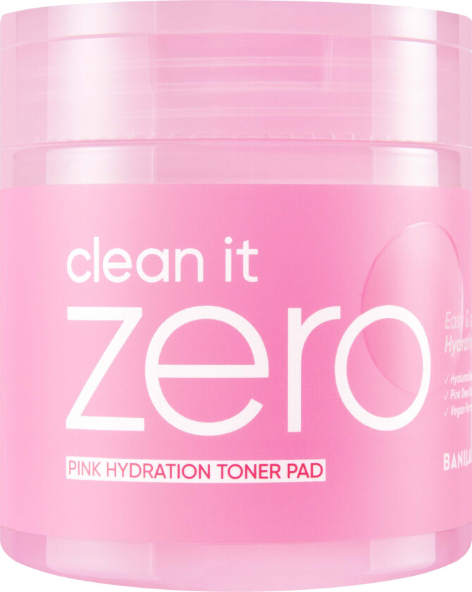 Clean It Zero Pink Hydration Toner Pad 235 ml
