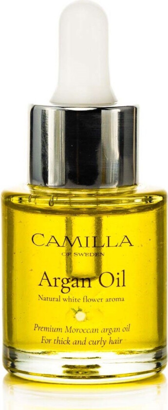 Argan Oil For Thick & Curly Hair White Flowers