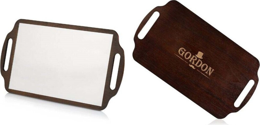 Wooden Barber Mirror