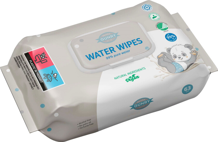 Baby Water Wipes 63 stk