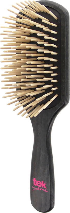 Professional Large Paddle Brush With Long Wooden Pins