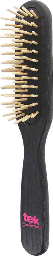 Professional Slim Rectangular Brush With Short Wooden Pins