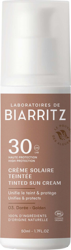 DERMO Suncare Tinted Face Sunscreen SPF3