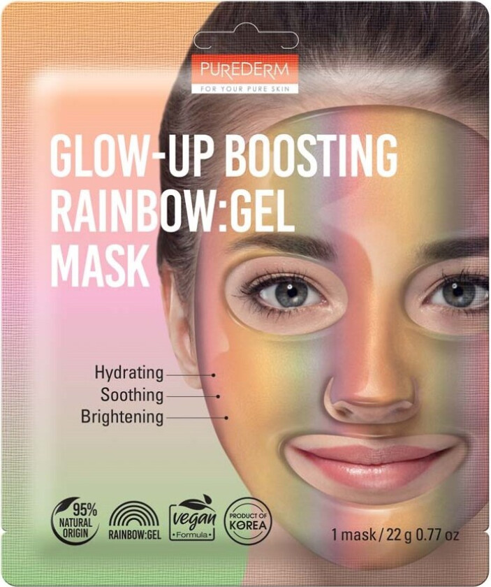 Glow Up Boosting RAINBOW:gel Mask 22 g