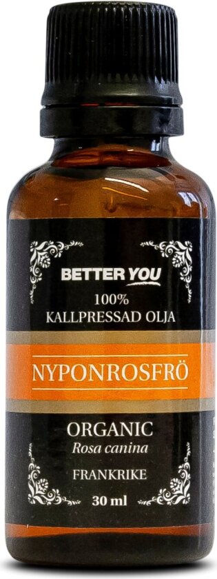 EKO Kallpressad Nyponrosfröolja 30 ml
