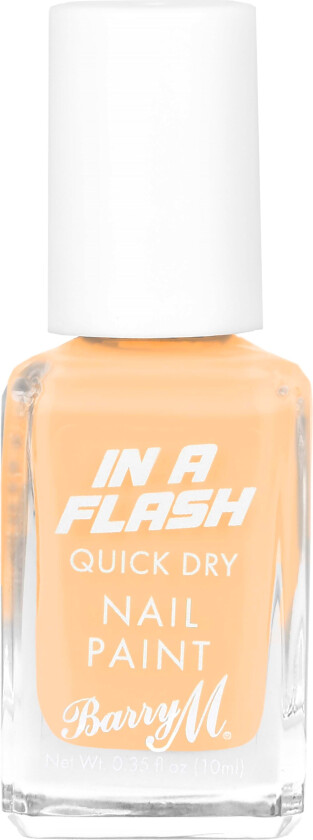 In A Flash Quick Dry Nail Paint Punchy Peach