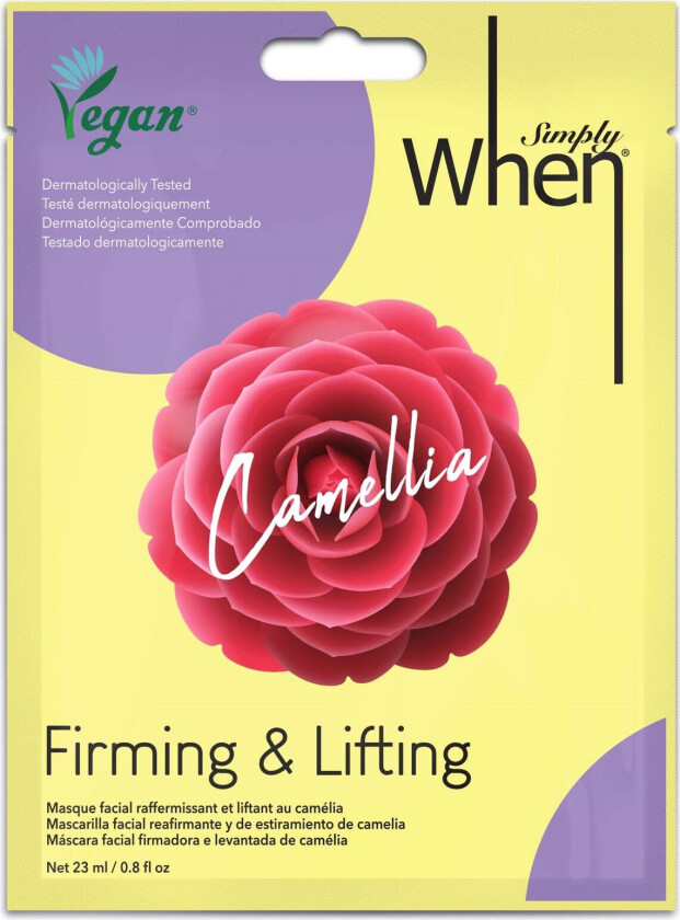 Vegan Camellia Firming & Lifting Mask
