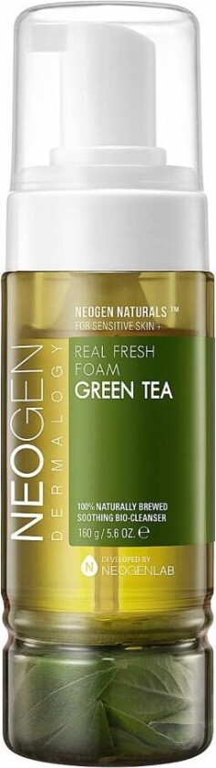 Real Fresh Foam Green Tea 160 g