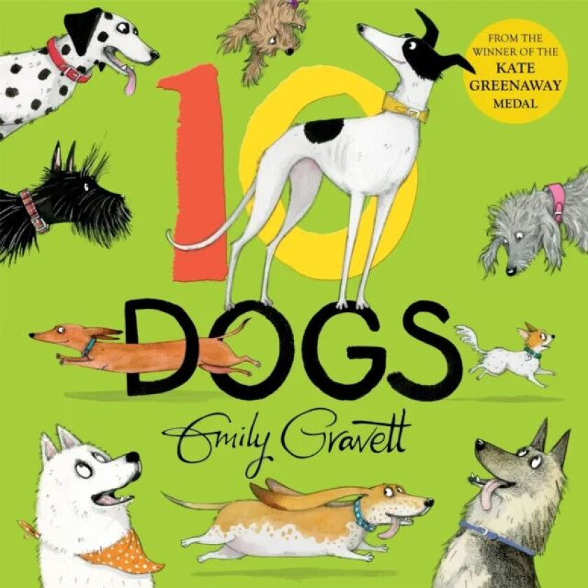 10 Dogs av Emily Gravett