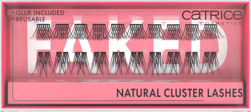 Faked Natural Cluster Lashes