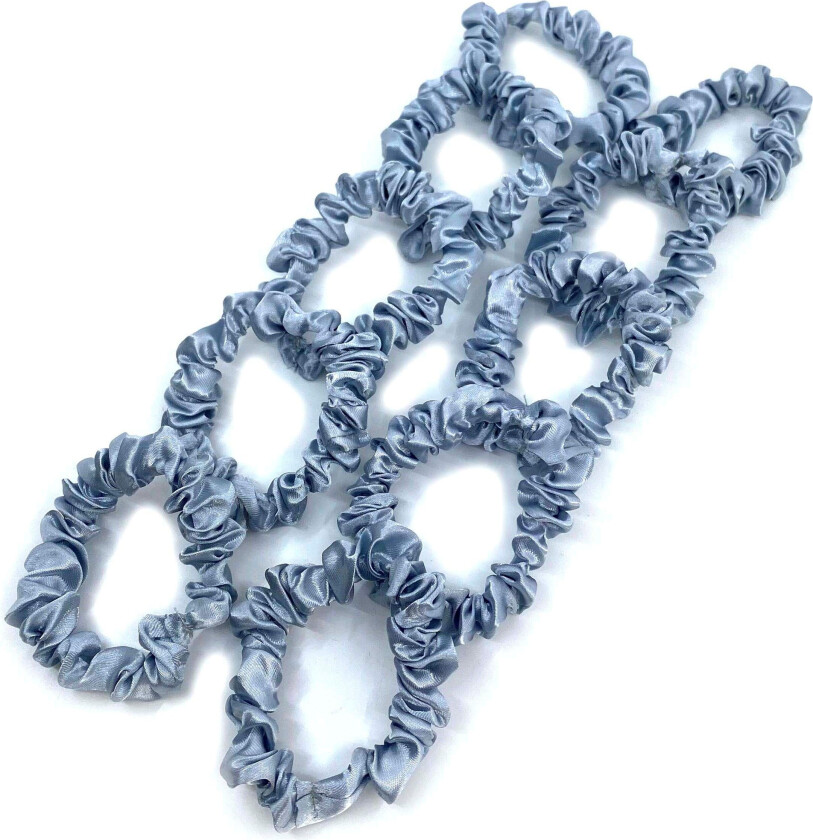 Skinny Scrunchie 10pcs Grey