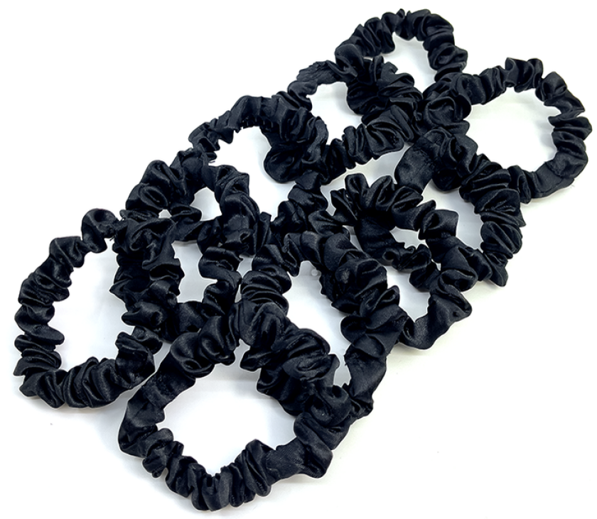 Bilde av Skinny Scrunchie 10pcs Black