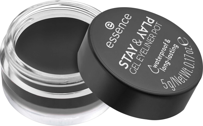Stay & Play Gel Eyeliner Pot 01 Black