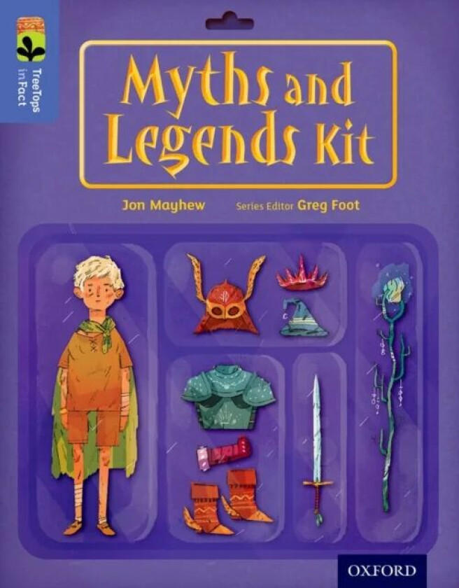 Oxford Reading Tree TreeTops inFact: Level 17: Myths and Legends Kit av Jon Mayhew