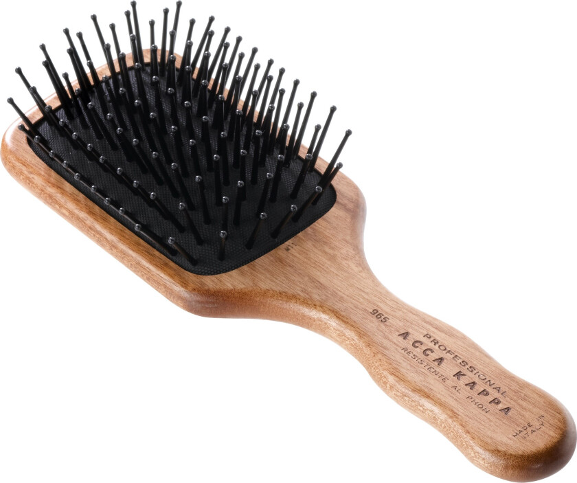 Mini Paddle Brush Kotibe´ Wood Pom Pins