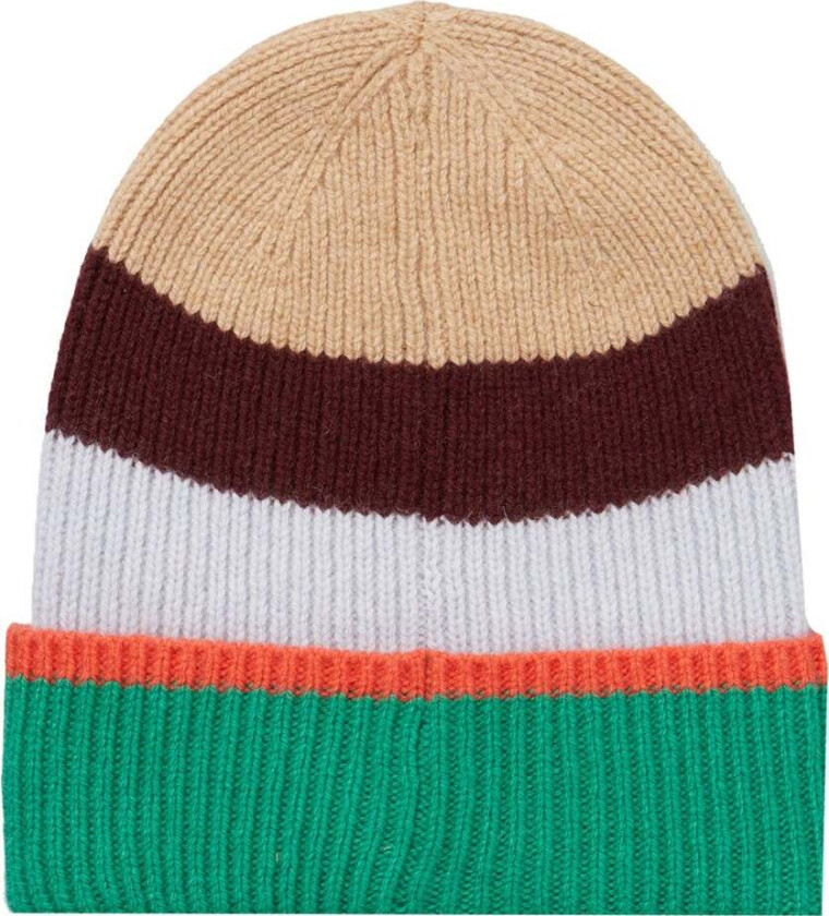 Charli Block Beanie Ming Green, Luer