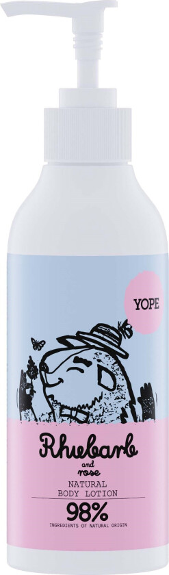 Botanical Body Lotion Rhubarb and Rose 300 ml