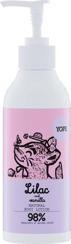 Botanical Body Lotion Lilac and Vanilla 300 ml