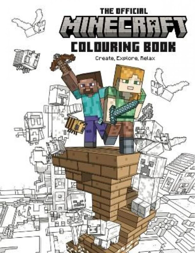 The Official Minecraft Colouring Book av Titan Books