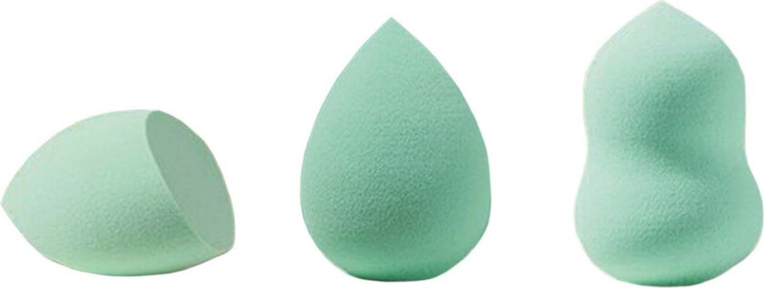 Triple Touch Beauty Sponges Mink Green