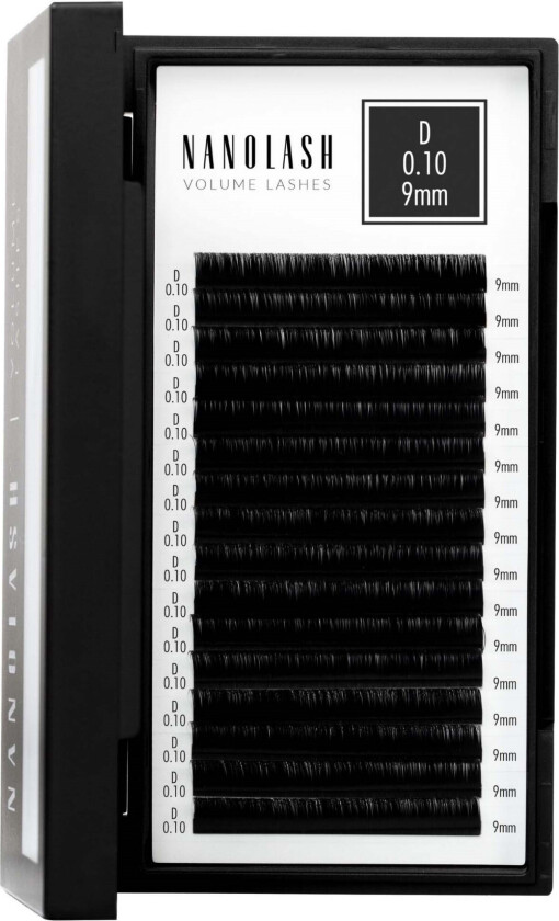 Volume Lashes 0.10 D 9 mm