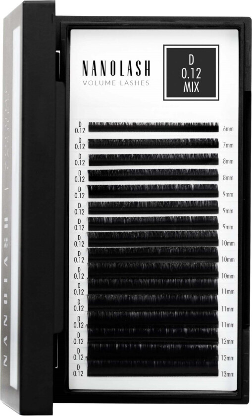 Volume Lashes 0.12 D 6-13 mm