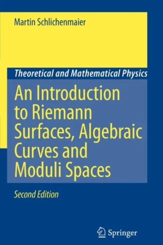 An Introduction to Riemann Surfaces, Algebraic Curves and Moduli Spaces av Martin Schlichenmaier