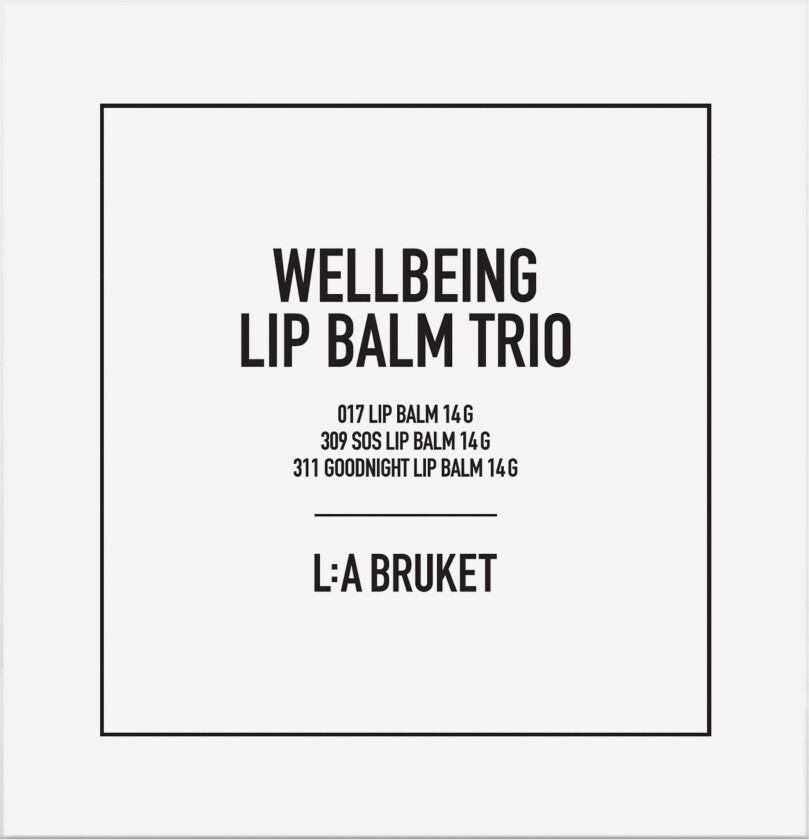 325 Wellbeing Lip Balm Trio 42 g