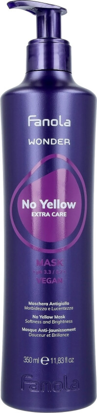 Wonder No Yellow Mask Softness And Shine 350 ml