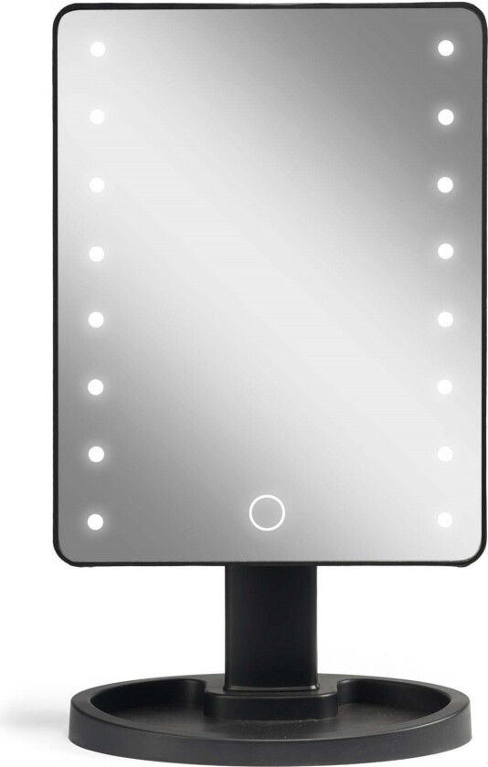 Hollywood Mirror With Touch, Led Light And USB Blac