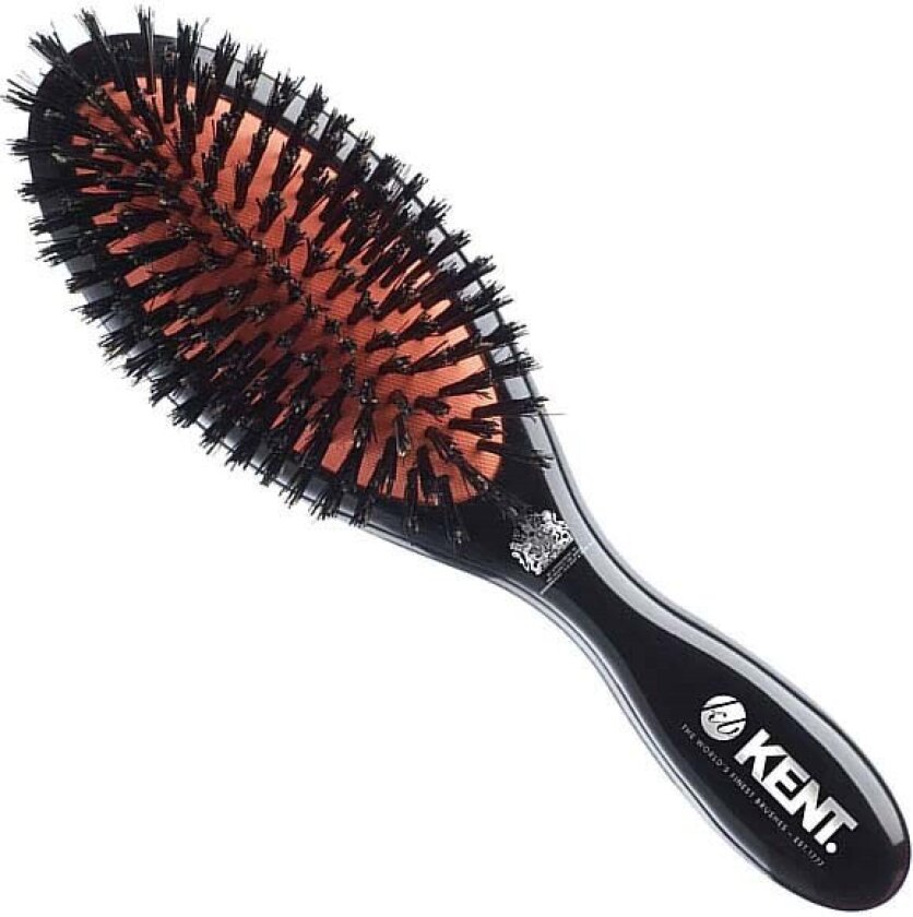 Classic Shine Medium Black Bristle Hairbrush
