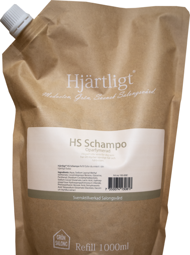 Högsensitiv Schampo Refill 1000 ml