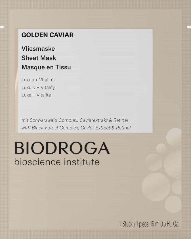 Bioscience Institute Golden Caviar Sheet Mask 16 ml