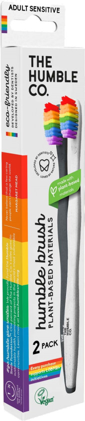 Proud Edition Plant-based Toothbrush 2-pack Sensit
