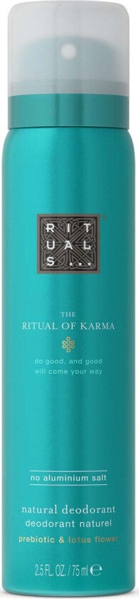 The Ritual of Karma Natural Deodorant 75 ml