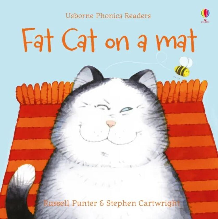 Fat cat on a mat av Russell Punter