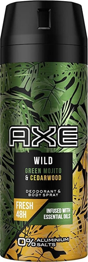 Bodyspray Wild (Green Mojito + Cedarwood) 150 ml