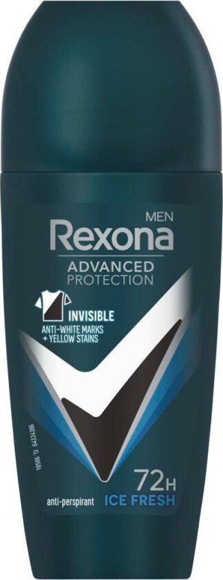 Men 72h Advanced Protection Invisible Ice roll-on 50 ml