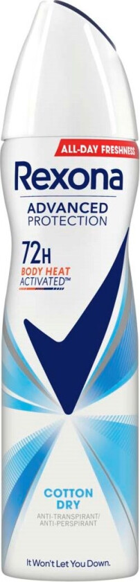 72h Advanced Protection Cotton Dry spray 150 ml