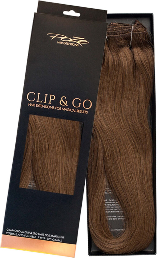 Clip & Go Standard Real Hair Extensions 60 cm