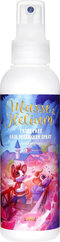 Musse & Helium Frizz Free Hair Detangler Spray 150 ml