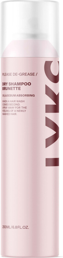Please De-grease Dry Shampoo Brunette 200 ml
