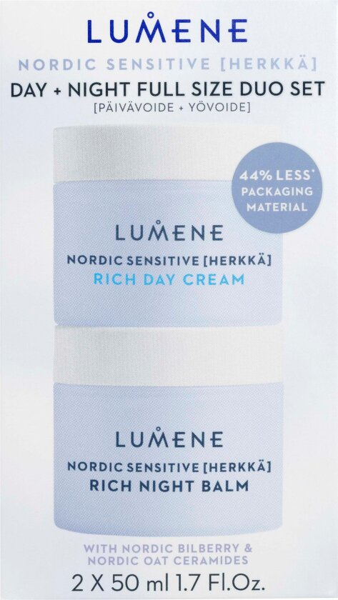Nordic Sensitive Day + Night Cream Duo Set