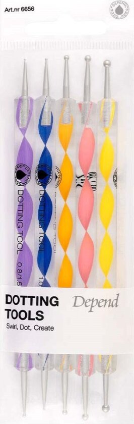 GeliQ Effects Dotting Tools 5-pack