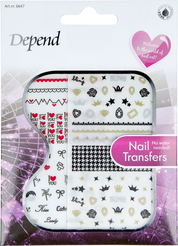 Nail Art Nail Transfers